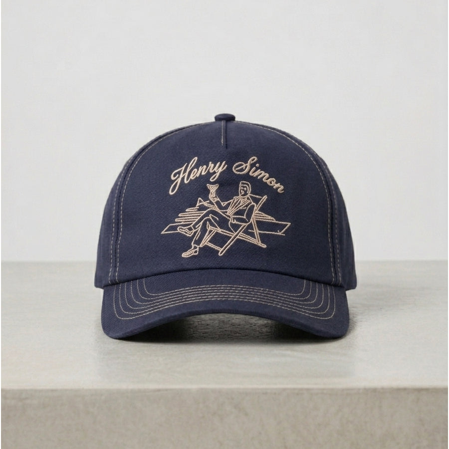 Navy 5-Panel Cap
